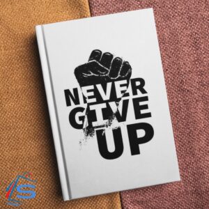 NEVER GIVE UP Book Cover