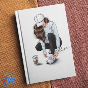 woman crouching beside Book cover