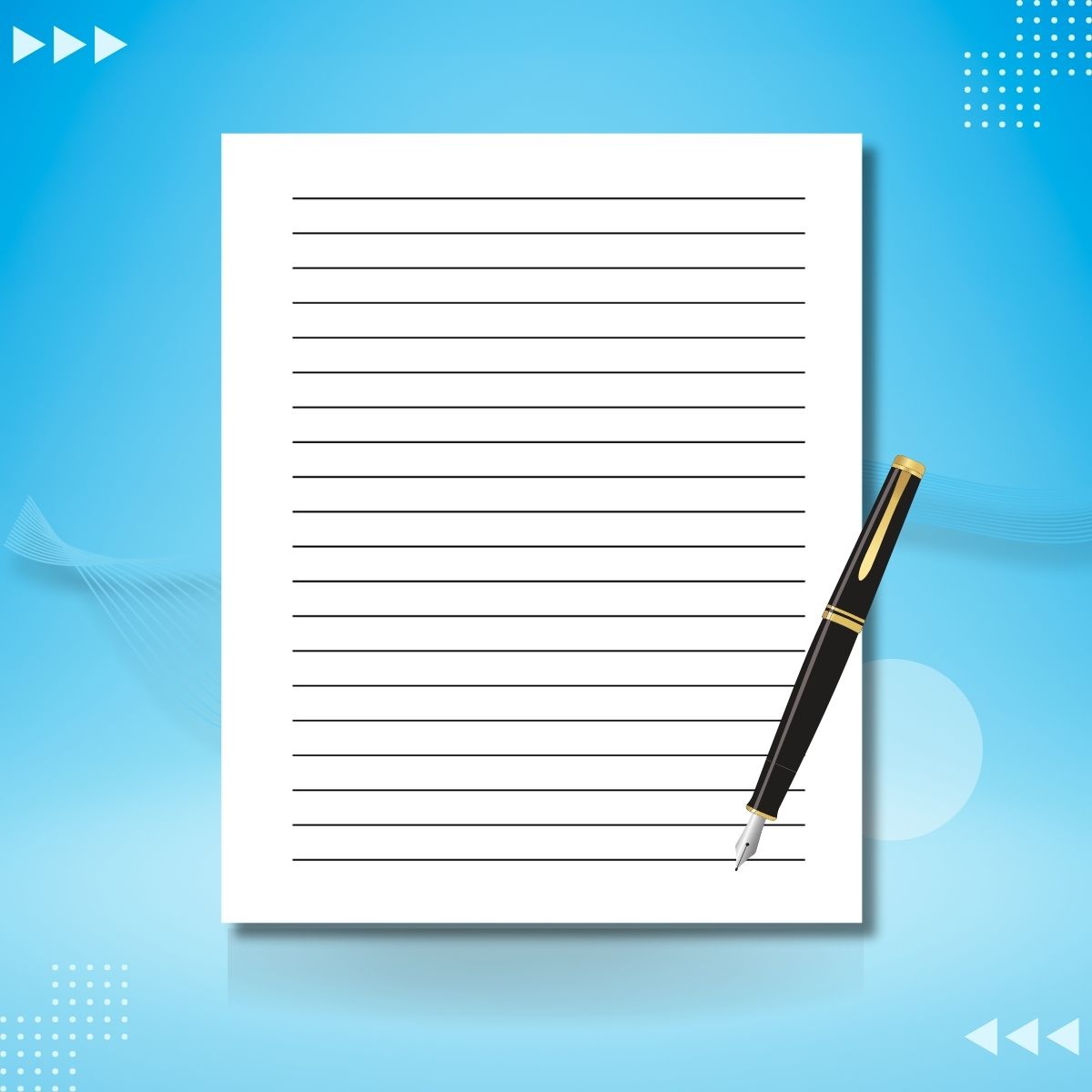 Composition Notebook blue cover Marble Design - Image 2